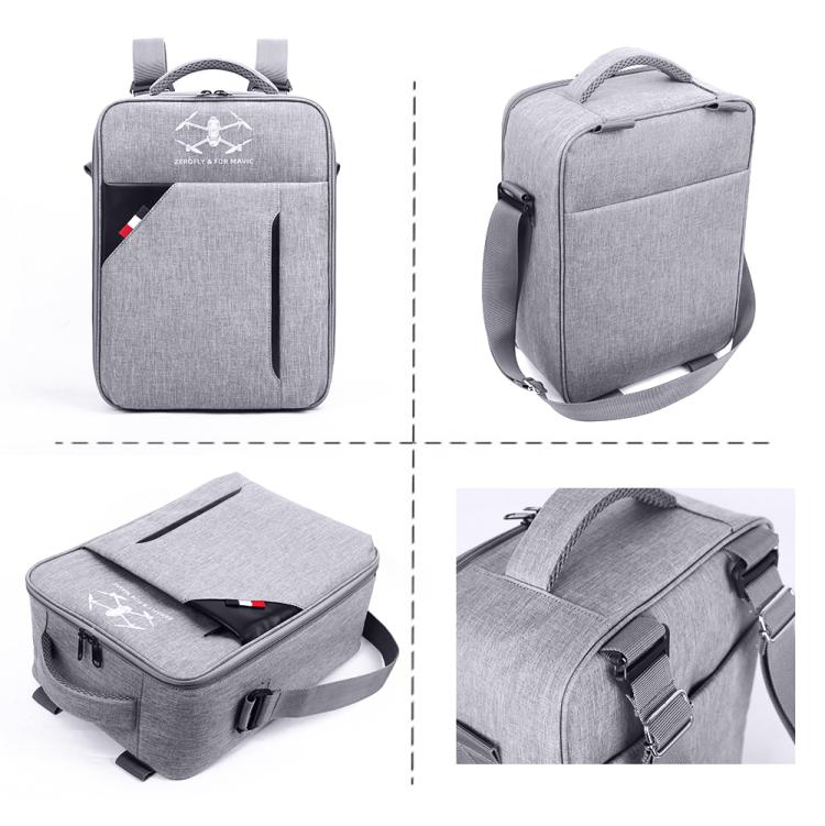 For DJI Mavic 4 Pro / RC 2 Backpack Shoulder Bag EVA Carrying Case - Gray