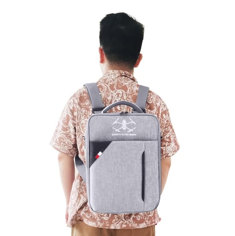 For DJI Mavic 4 Pro / RC 2 Backpack Shoulder Bag EVA Carrying Case - Gray