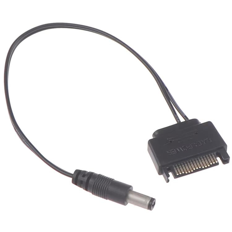 20cm SATA Male To 5.5 x 2.1mm DC Connection Cable 12V Power Cable