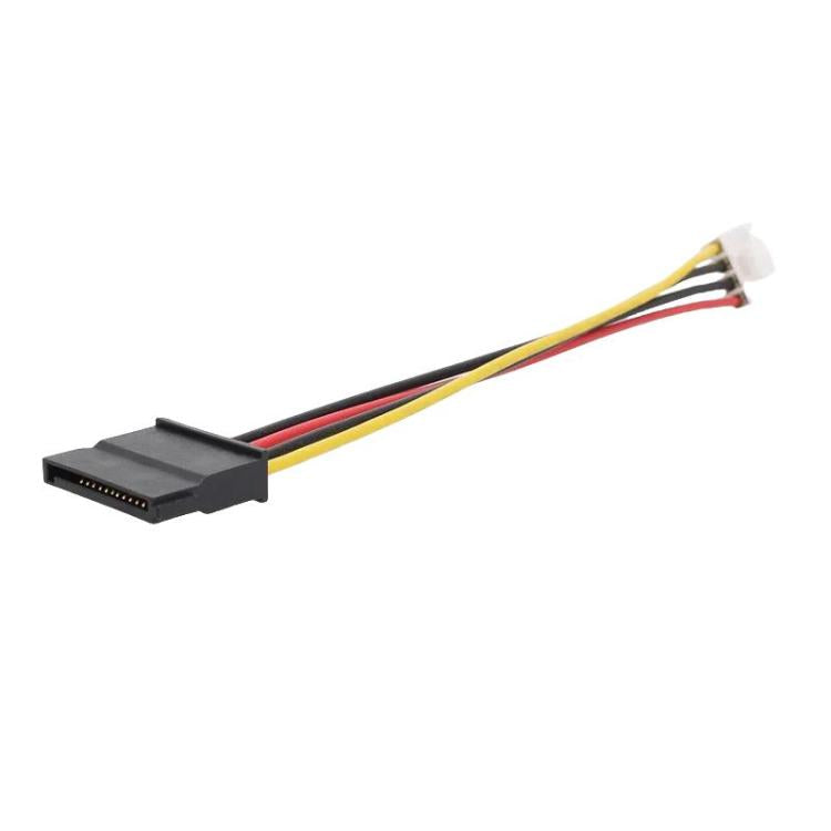 15cm DVR Power Cable 4P To SATA 15P HDD Cable