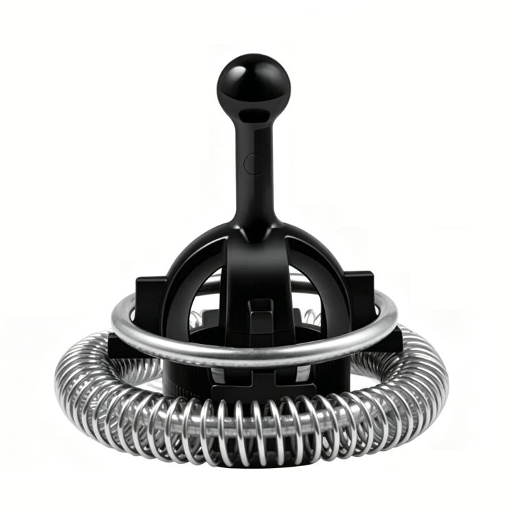 For Nespresso Aeroccino 3 / Aeroccino 4 Milk Frother Attachment Replacement for Hot/Cold Foam Quick Frothing - Black