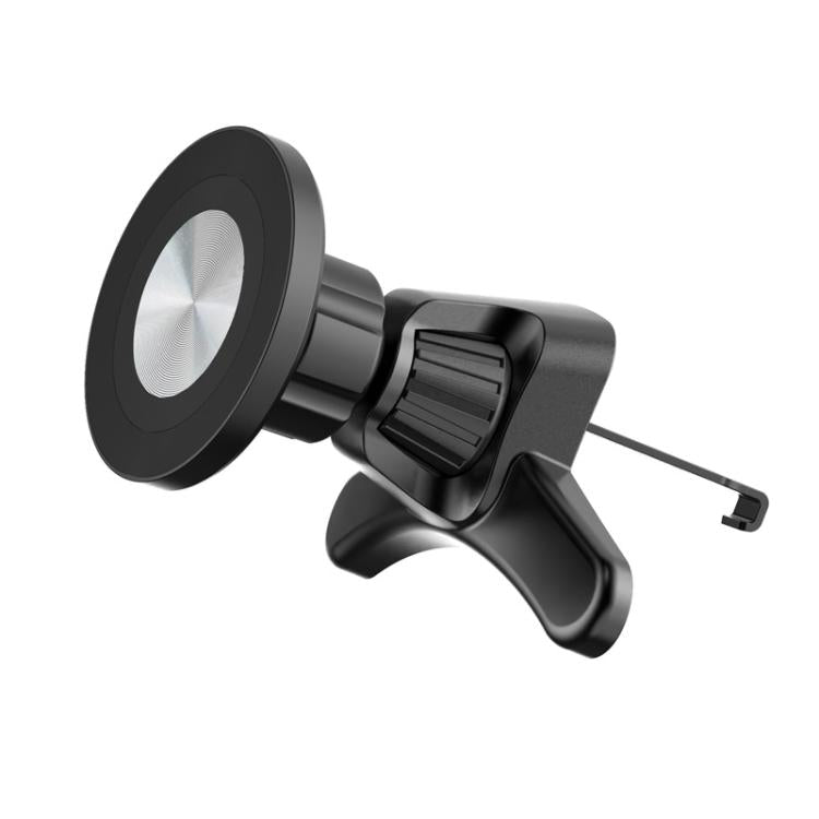 MagSafe Magnetic Holder Car Air Conditioning Vent Mount, Style: CD Pattern Magnetic Suction Head+Triangle Hook