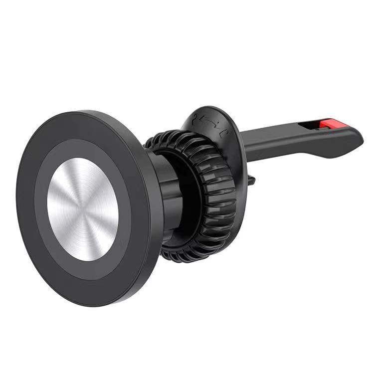 MagSafe Magnetic Holder Car Air Conditioning Vent Mount, Style: CD Pattern Magnetic Suction Head+Straight Hook