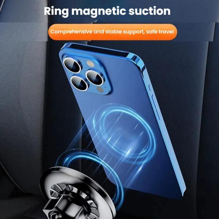 MagSafe Magnetic Holder Car Air Conditioning Vent Mount, Style: CD Pattern Magnetic Suction Head+Straight Hook