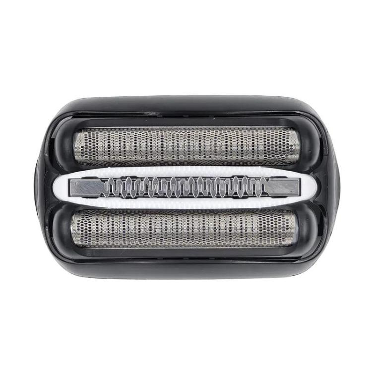 For Braun Series 3 Replacement Foil & Cutter 32B Precision Welded Stainless Steel Shaver Head - Black