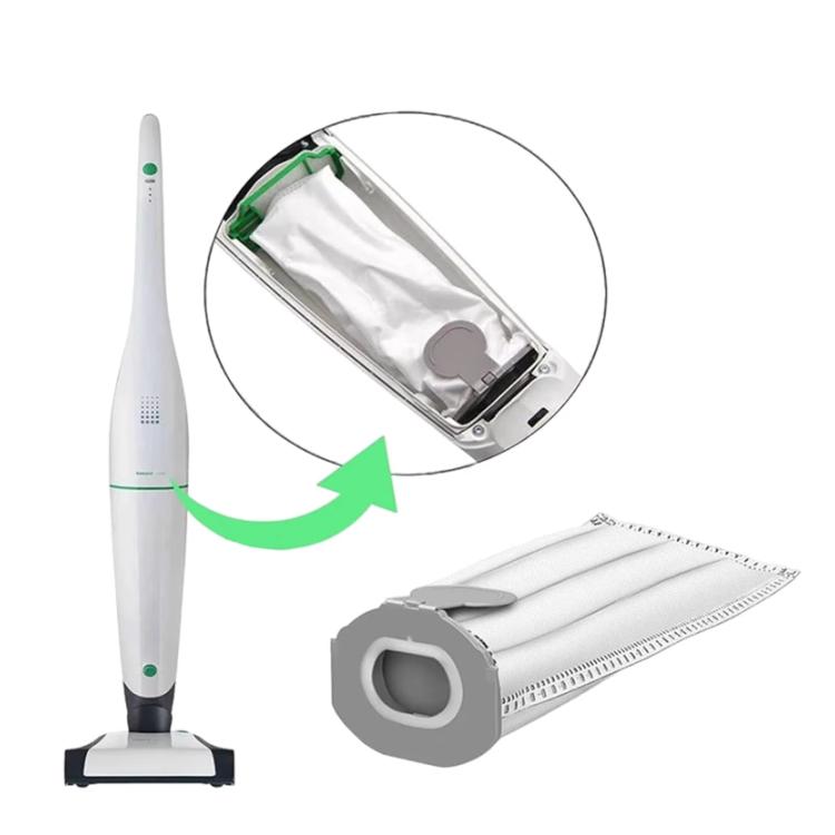 2pcs Dust Bag For Vorwerk Kobold FP7 / VK7 Sweeping Robot Accessories