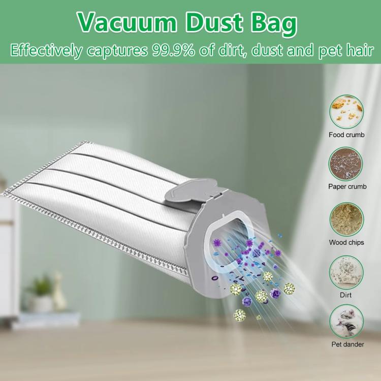 2pcs Dust Bag For Vorwerk Kobold FP7 / VK7 Sweeping Robot Accessories