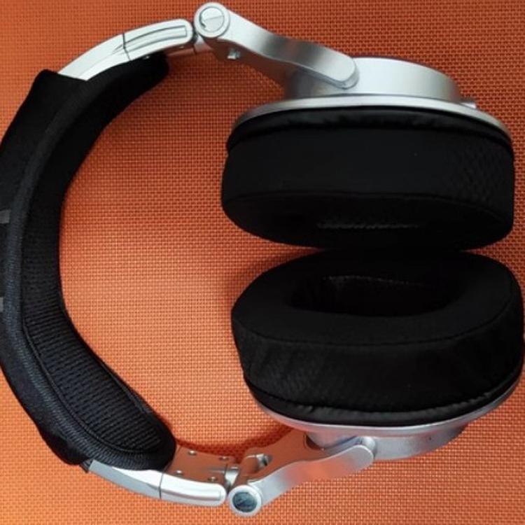 1pair Replacement Ear Pads for Pioneer SE-MS9BN SE-MS7BT SE-MS5T Headphones, Spec: Mesh Cloth Type