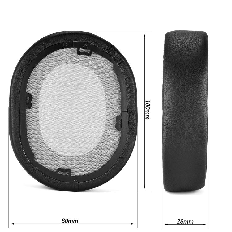 For Corsair HS55/HS55 Pro/HS65 Headset 1pair Replacement Ear Cushions Ear Pads, Style: Leather + Velvet Gray