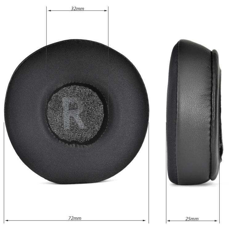 For Sony WH-CH500 / WH-CH510 Headset 1pair Ice-Cool Replacement Ear Cushions - Black