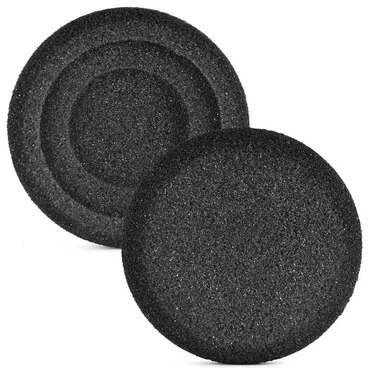 1pair Replacement Foam Ear Cushions for Jabra Evolve 20/20Se/30/30 II/40/65/65 II Headset - Black