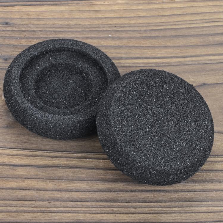 1pair Replacement Foam Ear Cushions for Jabra Evolve 20/20Se/30/30 II/40/65/65 II Headset - Black
