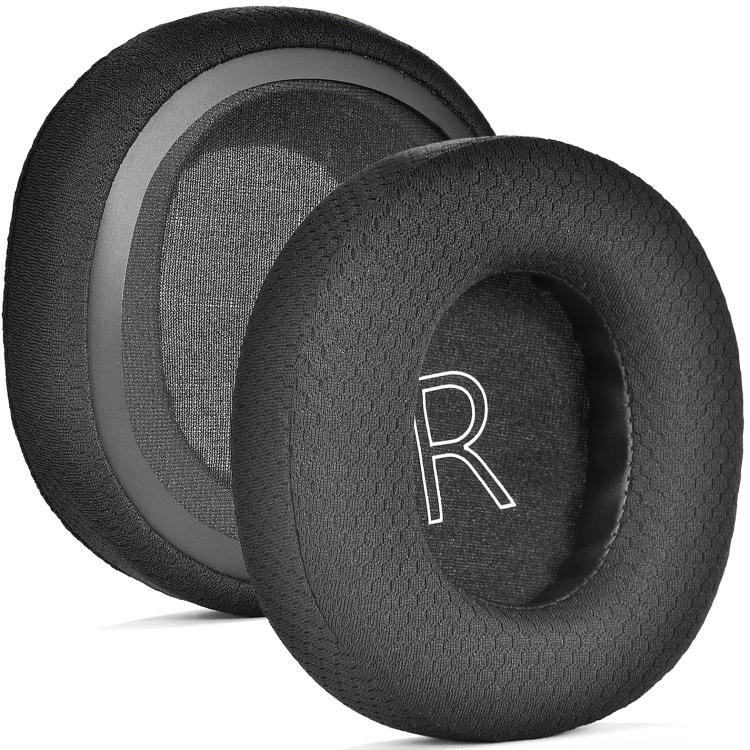 For Microsoft Xbox Series Gaming Headset 1pair Ear Cushion Covers Replacement Ear Pads - Football Net Black