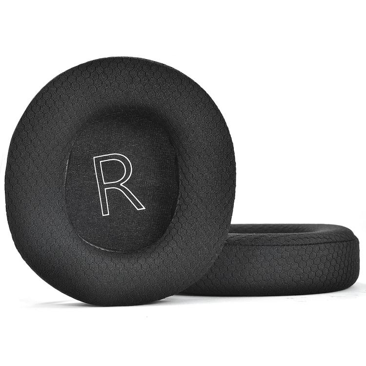 For Microsoft Xbox Series Gaming Headset 1pair Ear Cushion Covers Replacement Ear Pads - Football Net Black