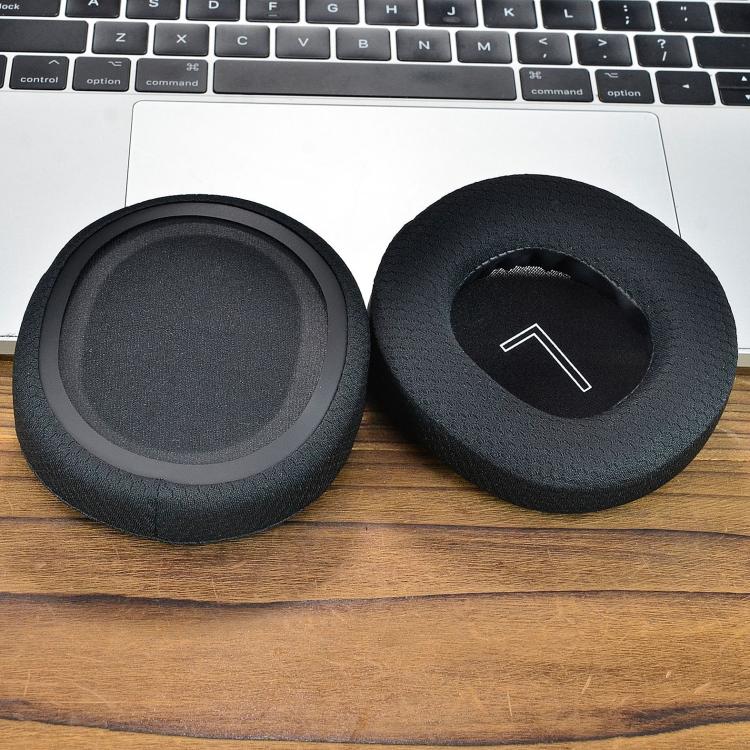 For Microsoft Xbox Series Gaming Headset 1pair Ear Cushion Covers Replacement Ear Pads - Football Net Black