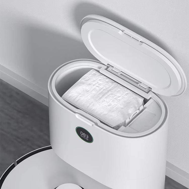 For ROIDMI EVE Plus Robot Vacuum 3pcs/Pack Dust Bag Replacement Parts - White