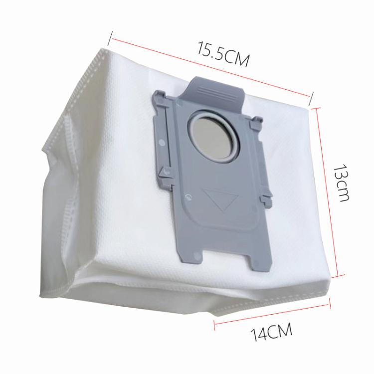 3pcs /Pack Dust Bag For Roborock G10S/S8+/S8 Pro Ultra/S7 MaxV Ultra/S7 Pro Ultra/Q7+/Q7 Max+/Q5 Max+/Q5 - White