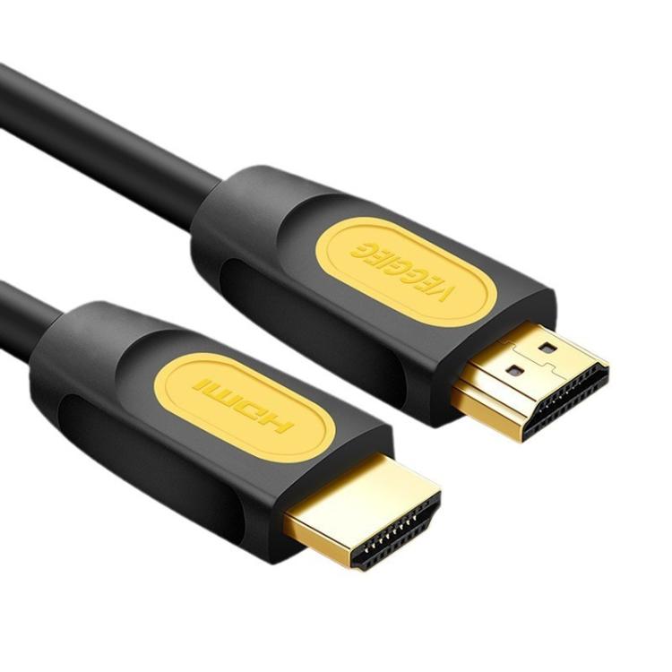 VegGieg HHI HDMI 2.0 HD Cable 4K 60Hz Television Computer Monitor Projector Video Connection Cable, Length: 1.5M