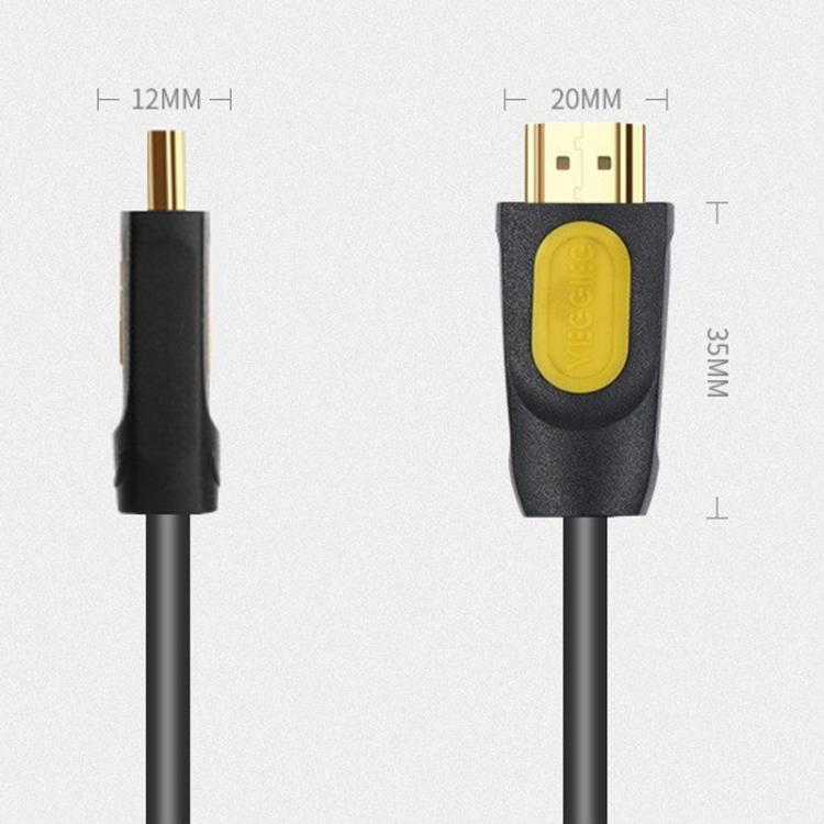 VegGieg HHI HDMI 2.0 HD Cable 4K 60Hz Television Computer Monitor Projector Video Connection Cable, Length: 5M