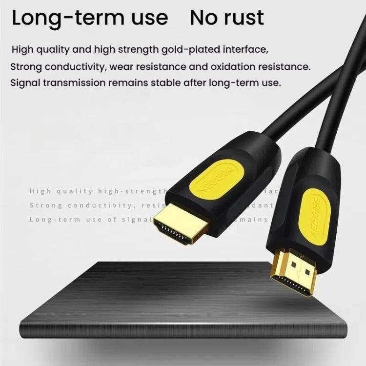 VegGieg HHI HDMI 2.0 HD Cable 4K 60Hz Television Computer Monitor Projector Video Connection Cable, Length: 20M