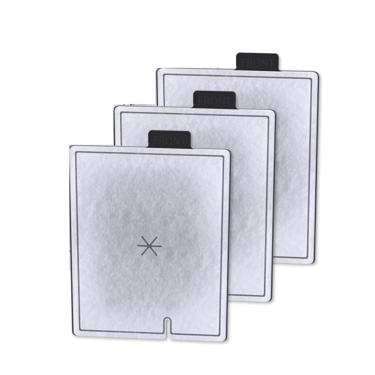 3pcs /Pack Replacement Activated Carbon Filter For Aqueon QuietFlow External Aquarium Filters, Size: L