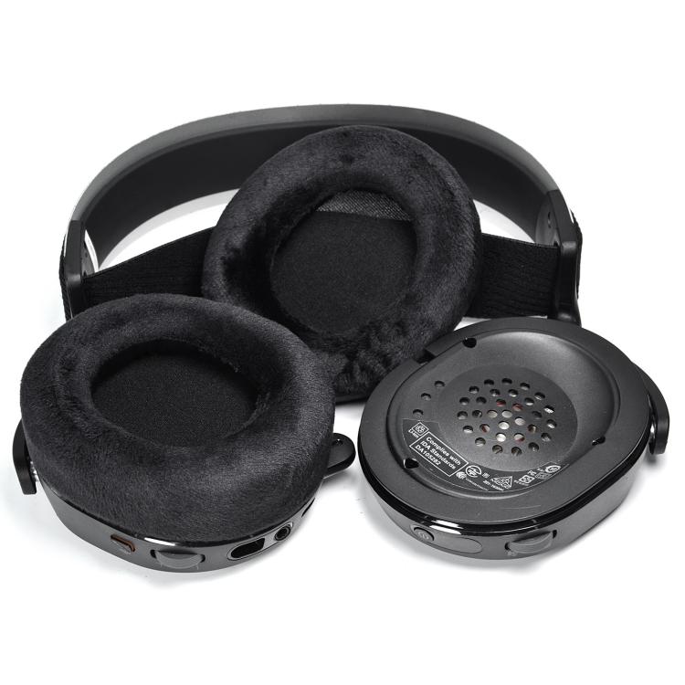 1pair Ear Pads for SteelSeries Arctis Prime 1/3/5/7/9/9x/Pro Headphones - Full Black