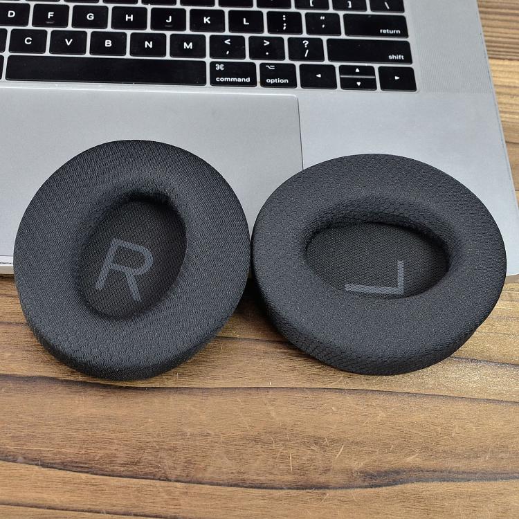For Anker Soundcore Space Q45 Headphone 1pair Ear Cushions Replacement Ear Pads - Black