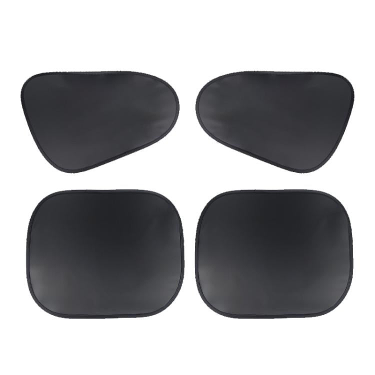 4pcs /Set SUITU ST-2414 Car Vinyl Static Film Adsorption Sunshade Sunscreen Heat Insulation Sunblinds