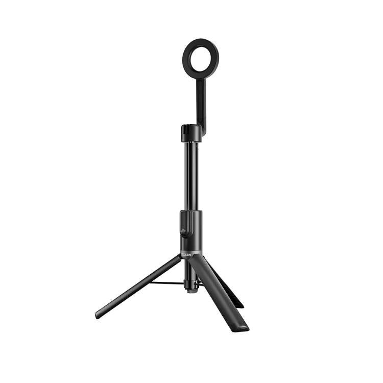 TELESIN 1.3m Magnetic Selfie Stick Tripod Phone Stand for Outdoor Vlog & Live Streaming with Bluetooth Remote - Black