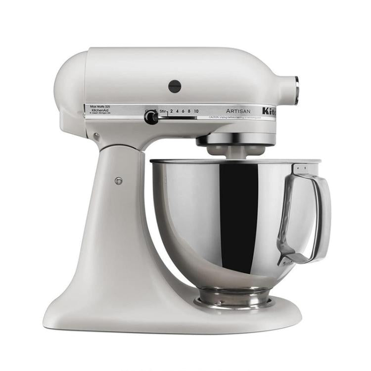 Stainless Steel Mixing Bowl For KitchenAid 4.5QT & 5QT Stand Mixers - Silver