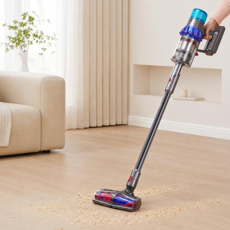 For Dyson V7/V8/V10/V11/V15 Dual Motor Direct Drive Cleaner Head Anti-Tangle Brush Green Light Dust Reveal