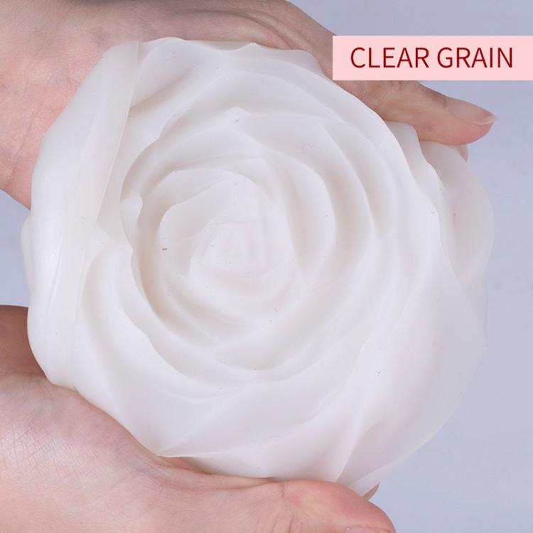 Candle Silicone Mold DIY Floral Aromatherapy Handmade Plaster Casting Mold, Style: Lotus Heart ZW-347