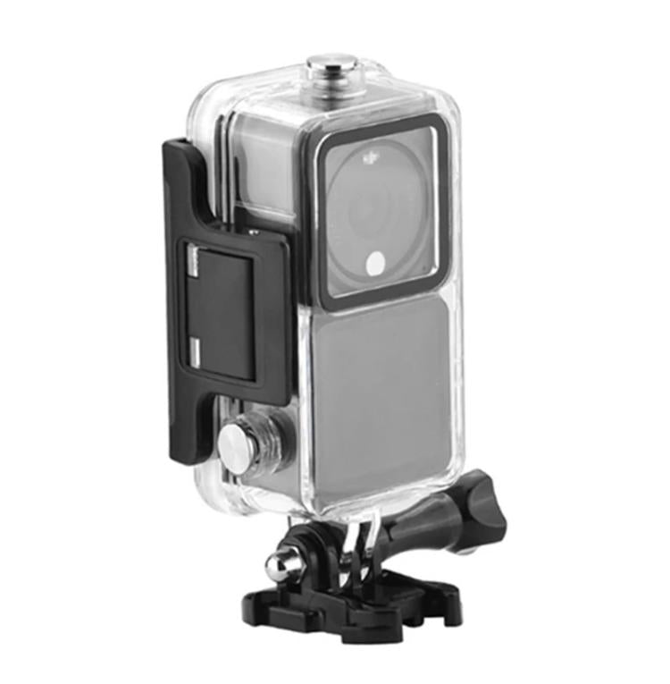 For DJI Action 2 60m Waterproof Case Diving Protective Case - Transparent