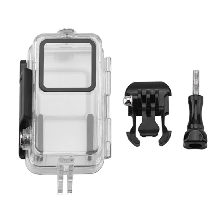 For DJI Action 2 60m Waterproof Case Diving Protective Case - Transparent