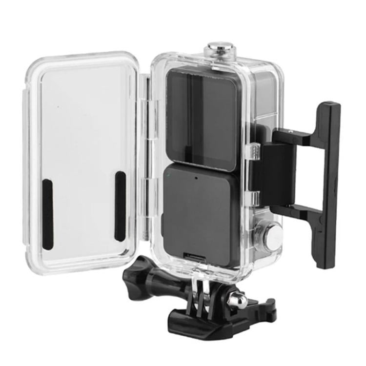 For DJI Action 2 60m Waterproof Case Diving Protective Case - Transparent