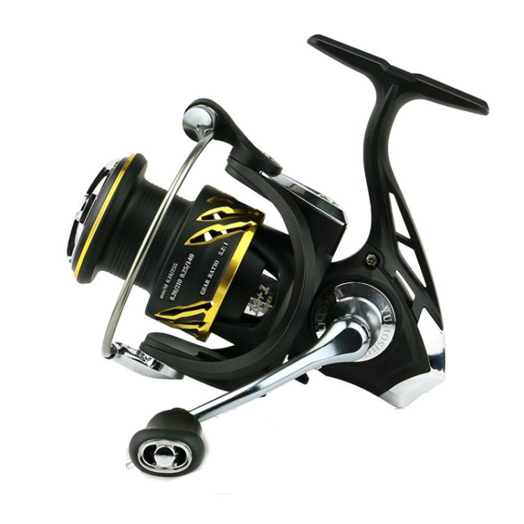 YUMOSHI LP6000M Zero-Gap Metal Spinning Fishing Reel 5.2:1 High-Speed Gear Ratio