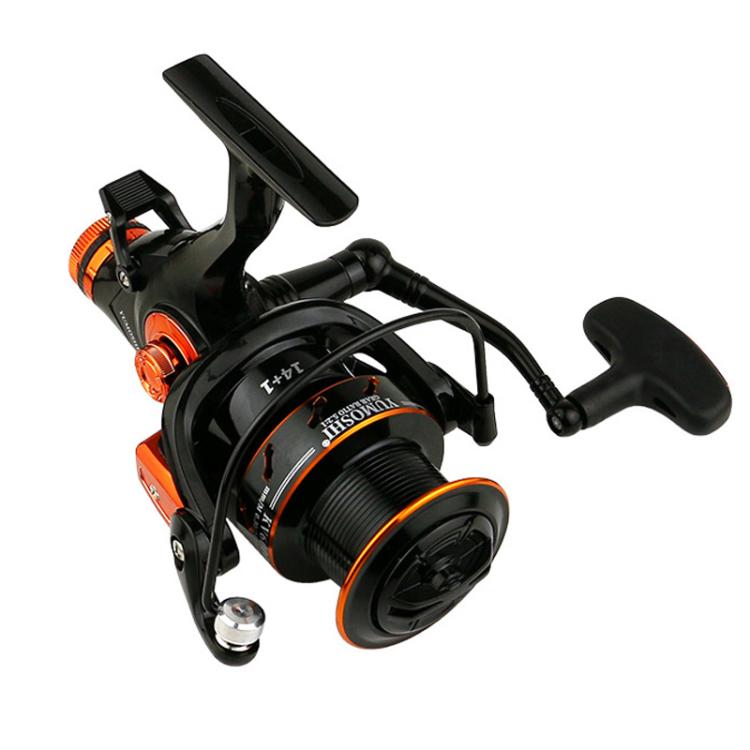 YUMOSHI KV3000 Dual Brake Long Cast Fishing Reel with Metal Spool 5.2:1 Gear Ratio