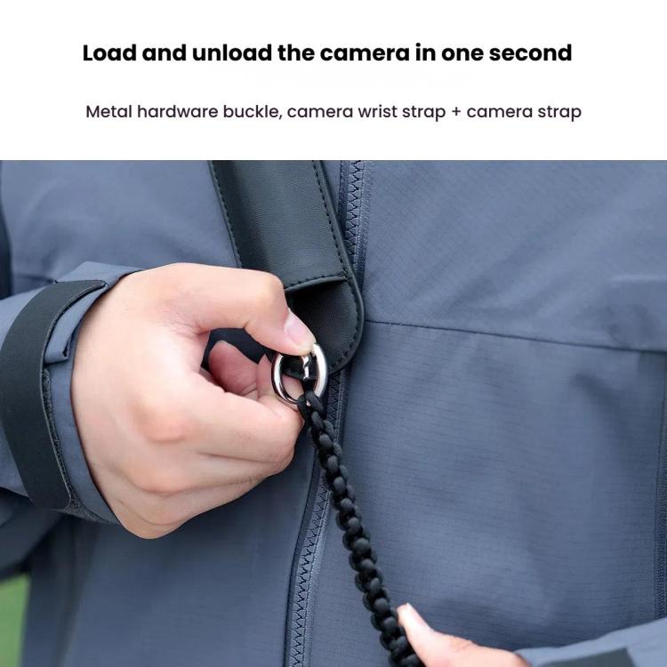 Cwatcun D178 Universal Camera Strap Hand-woven Comfortable Pressure-reducing Portable SLR Camera Strap