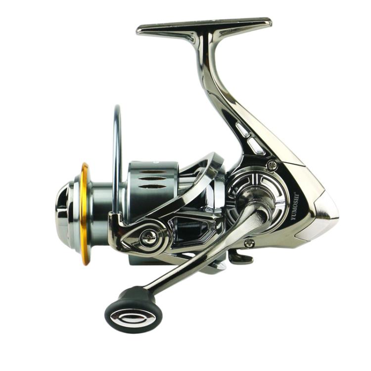YUMOSHI SJ4000 Seamless Saltwater Spinning Fishing Reel Full Metal Spool 5.2:1 Gear Ratio