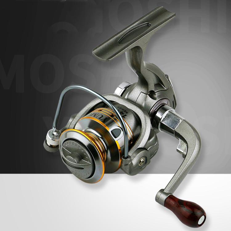YUMOSHI BZ800 Zero-Gap Mini Spinning Reel for Rock/Ice/Raft/Lure Fishing, 5.2:1 Gear Ratio