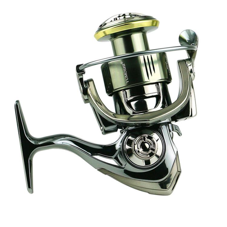 YUMOSHI SE3000  Dual Handle Zero-Gap Spinning Reel Balanced Anti-Shake Design, 5.2:1 Gear Ratio