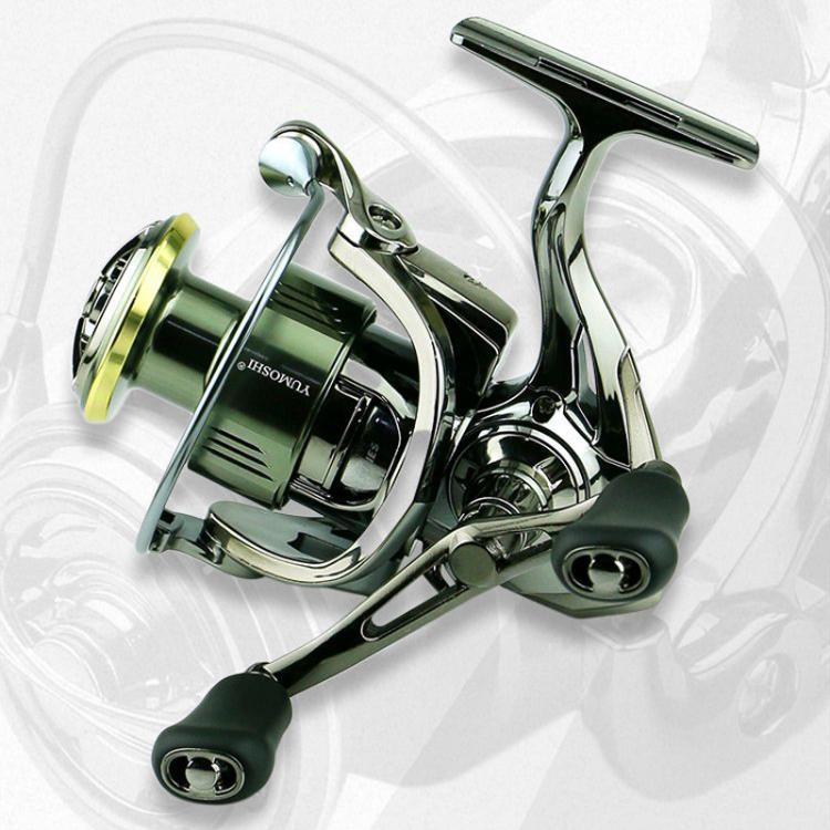 YUMOSHI SE3000  Dual Handle Zero-Gap Spinning Reel Balanced Anti-Shake Design, 5.2:1 Gear Ratio
