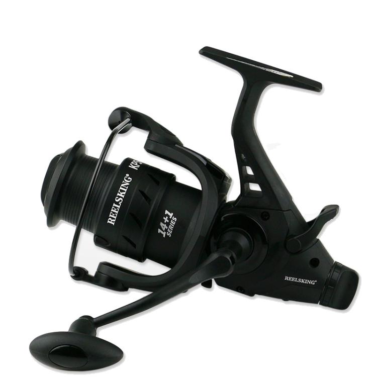 YUMOSHI KP3000 Dual Brake Fishing Reel Metal Shallow Spool & Zero-Gap Design for Long Casting