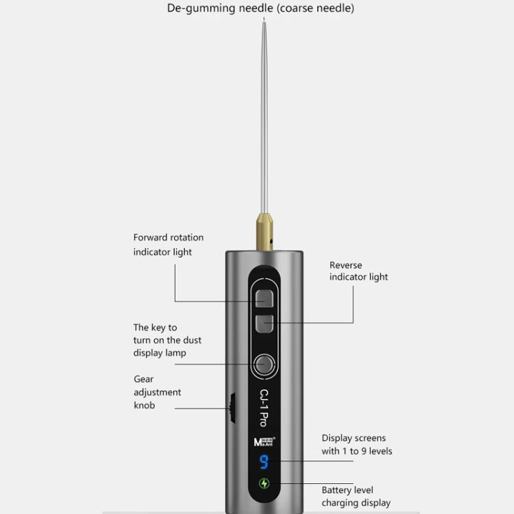 MaAnt CJ-1Pro Electric Glue Remover Cutting Grinding Machine Phone Repair Screen Glue Removal Stick