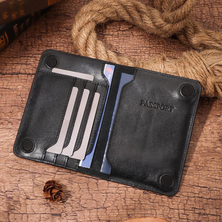 HUMERPAUL BP734 Leather Passport Document Holder