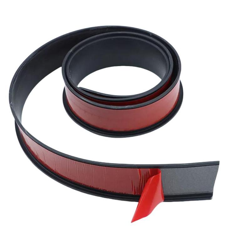 4.5cm Wide Self-Adhesive Car Wheel Arch Trim Protective Strip Anti-Scratch Guard for Vehicle Door Edge Length 1.5m Black
