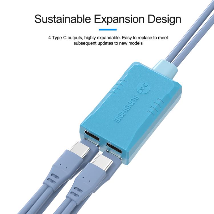 SUNSHINE SS-905G For Tecno / itel / Infinix Series Power Supply Cable Mobile Phone Repair Test Cables