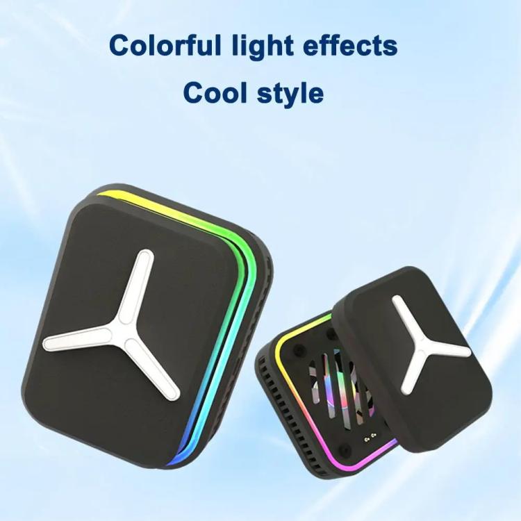 SR03 Wireless Magnetic Phone Cooler With LED Light Overclocking Semiconductor Cooling
