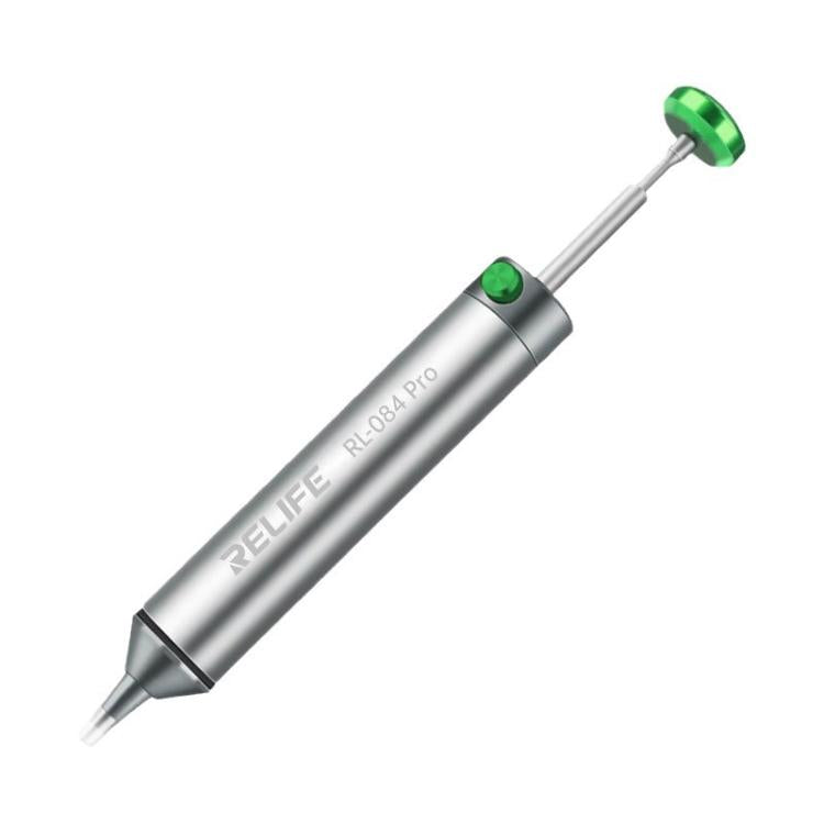 RELIFE RL-084 Pro Powerful Aluminium Alloy Solder Sucker Manual Solder Residue Sucker