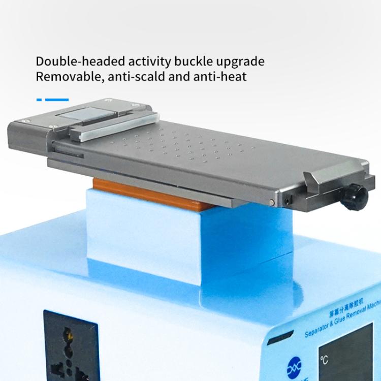SUNSHINE S-918F Curved Screen 360-Degree Rotation Mobile Phone Screen Separator Screen Removal Heating Table, EU Plug